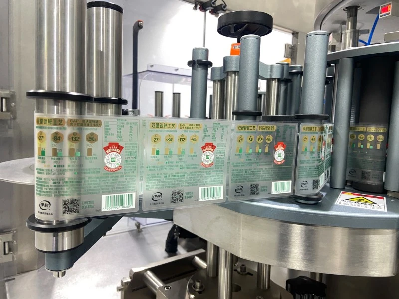 Milk Bottle Self Adhesive Labeling Machine